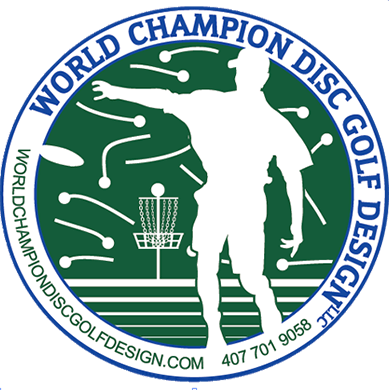 World Champion Disc Golf Design Logo